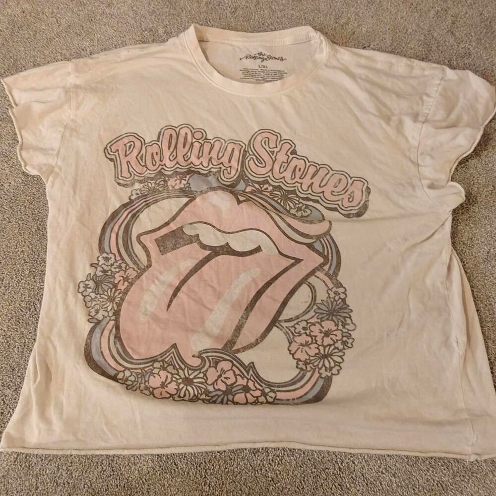The-rolling-stones Women's Cream T-shirt